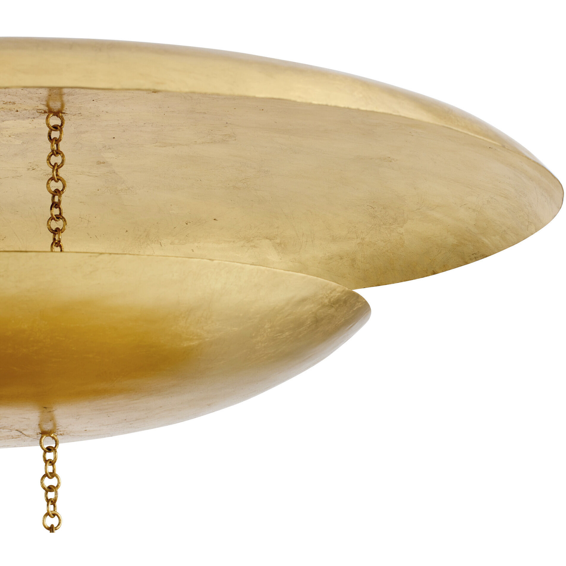 Florko 6 Light 42 inch Gold Leaf Grand Chandelier Ceiling Light