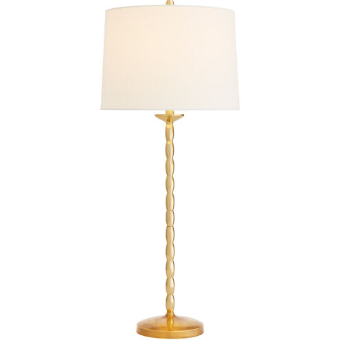 Georgia 41 inch 150.00 watt Polished Brass Table Lamp Portable Light