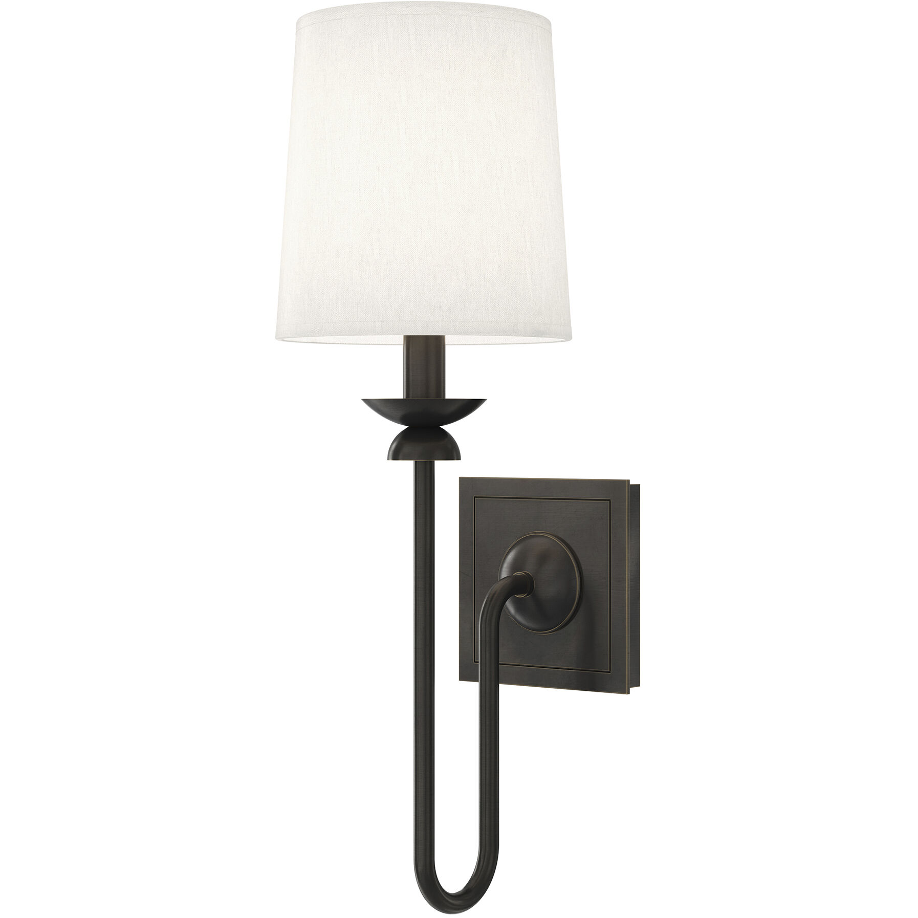 William Wall Sconce Wall Light in Deep Patina Bronze