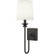William Wall Sconce Wall Light in Deep Patina Bronze