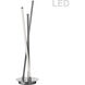 Cerena 26 inch 13 watt Polished Chrome Table Lamp Portable Light