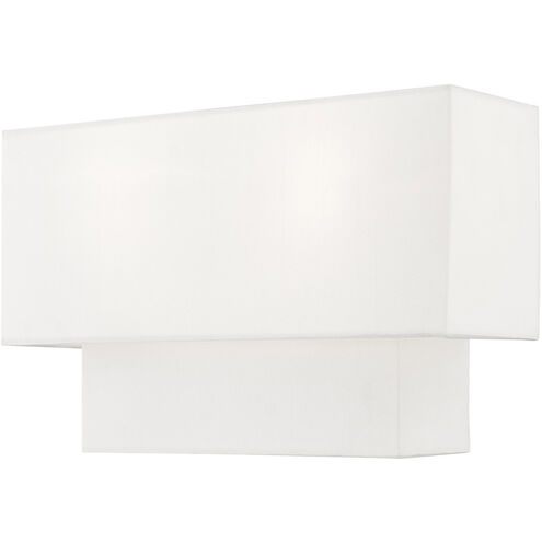 Claremont 2 Light 13 inch Brushed Nickel ADA ADA Wall Sconce Wall Light