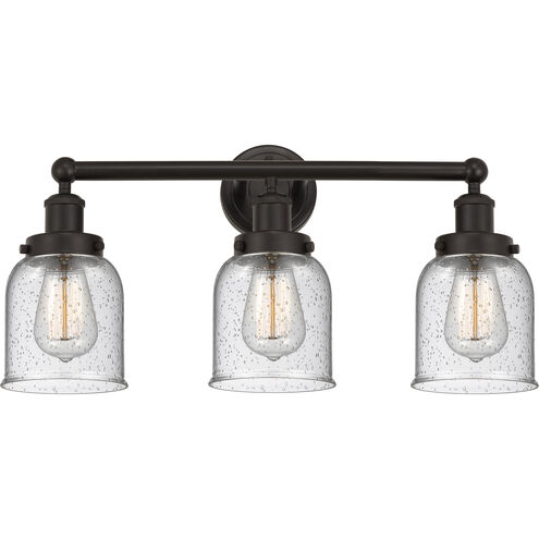 Bell 3 Light 24.5 inch Oil Rubbed Bronze Bath Vanity Light Wall Light