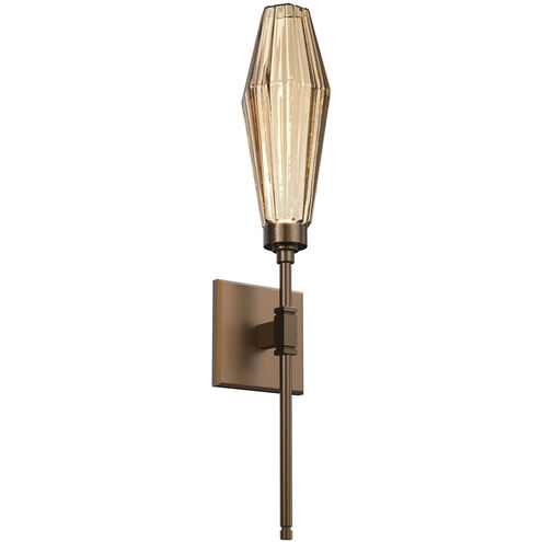 Aalto LED 4.5 inch Flat Bronze ADA Indoor Sconce Wall Light, Belvedere