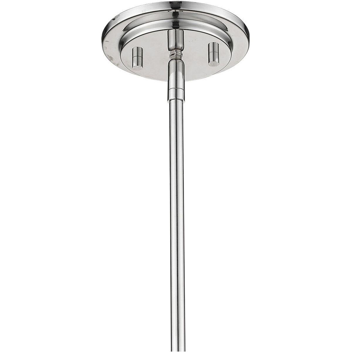 Stanton 1 Light 12 inch Polished Nickel Pendant Ceiling Light