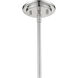 Stanton 1 Light 12 inch Polished Nickel Pendant Ceiling Light
