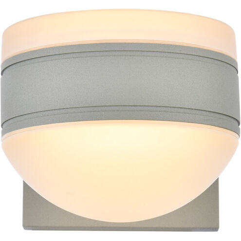 Raine Outdoor Wall Light in Silver