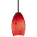 Merlot 1 Light 3.5 inch Oil Rubbed Bronze Pendant Ceiling Light