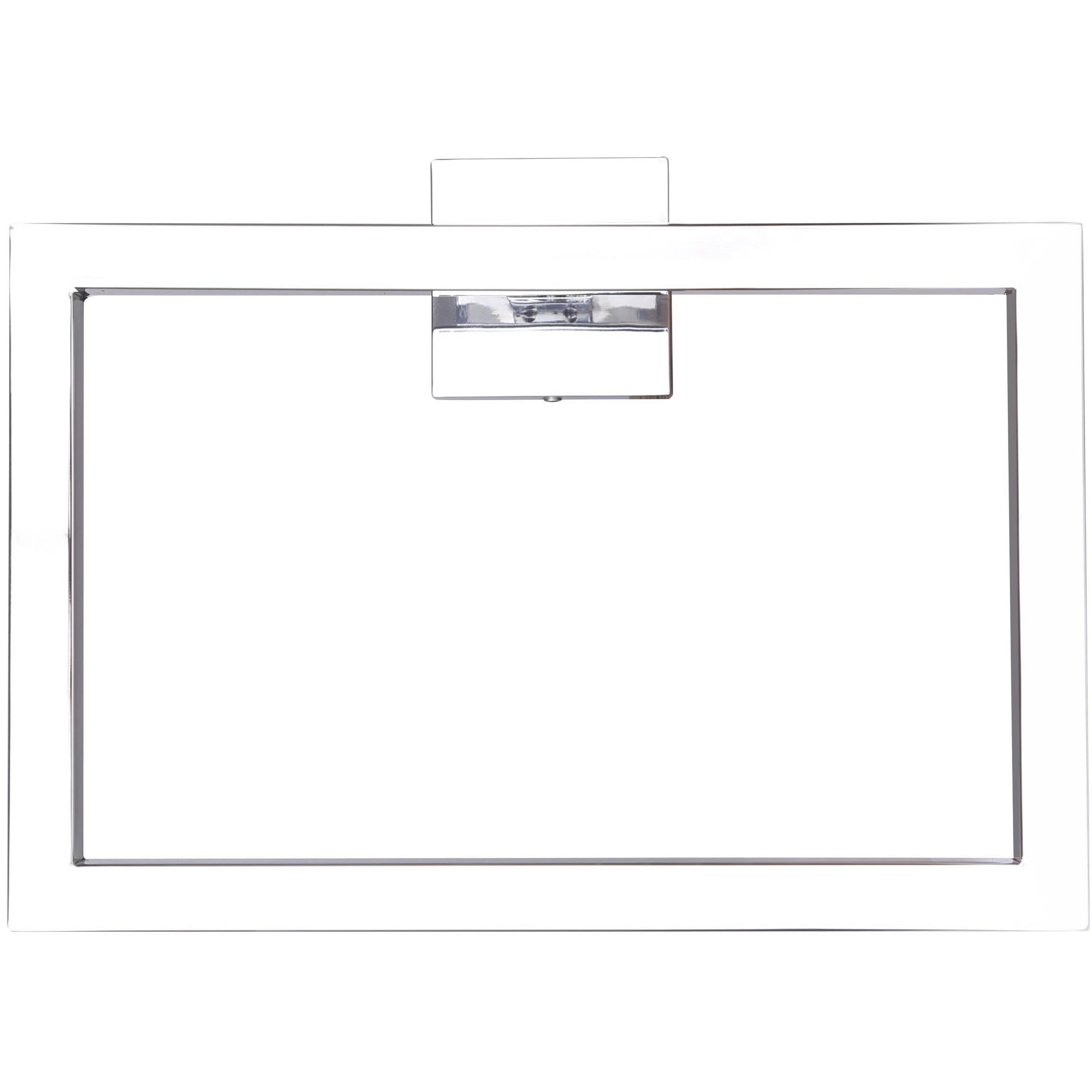 Bishop 9 inch Chrome Towel Ring