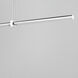 Dorian LED 34.75 inch Polished Chrome Linear Pendant Ceiling Light