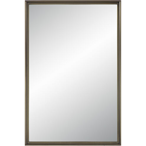 Sandcastle 36 X 24 inch Antique Brushed Brass Wall Mirror