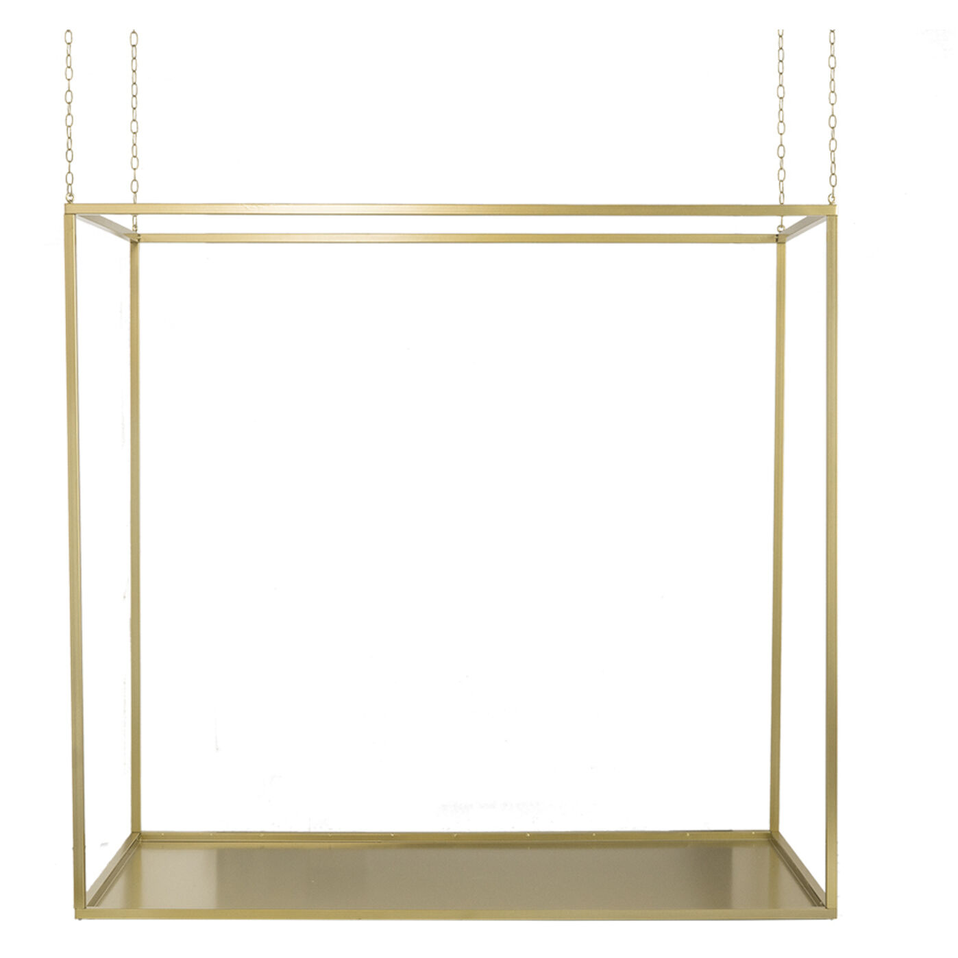 Anita 47.2 inch Gold Shelves