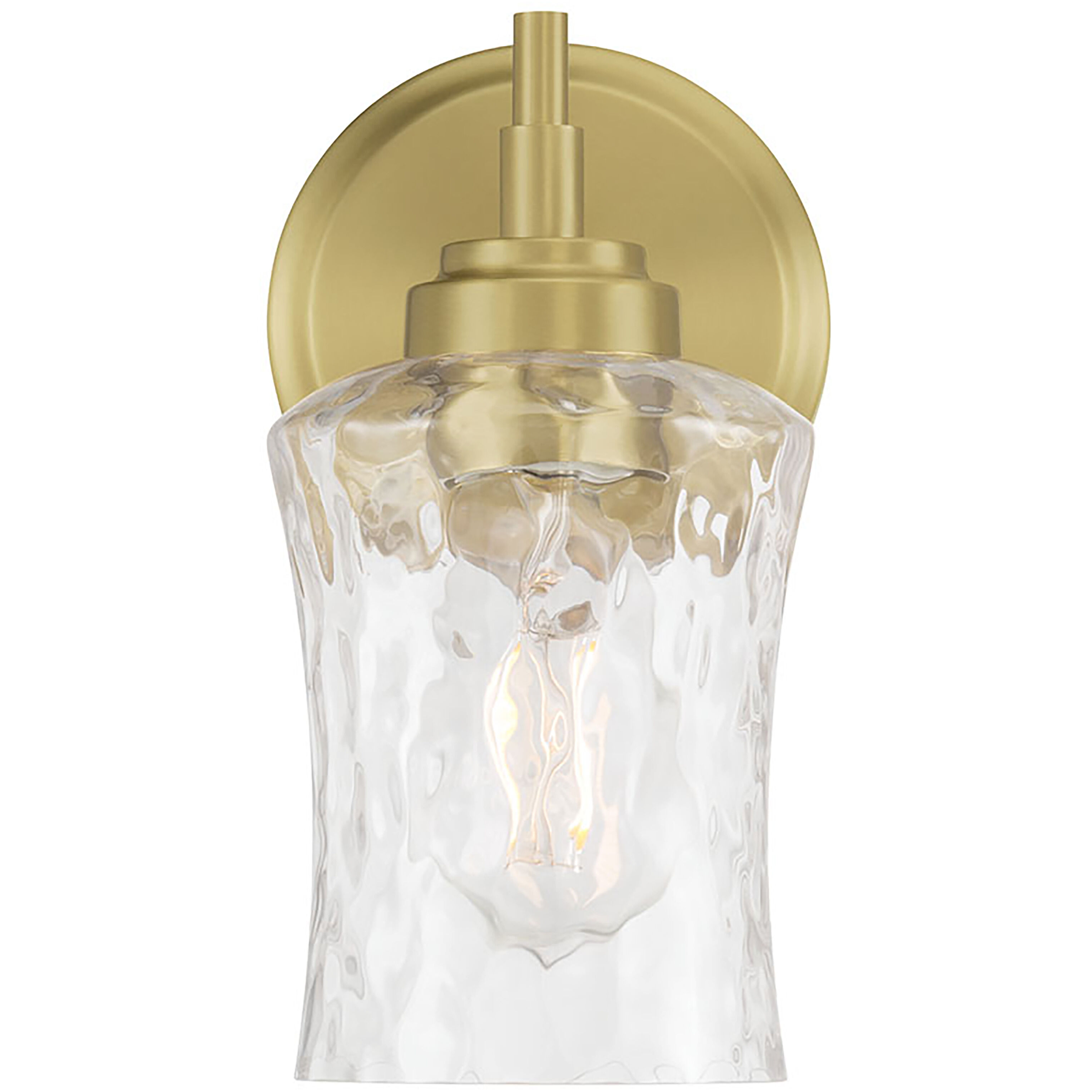 Clarvyn 1 Light 5 inch Vintage Brass Wall Sconce Wall Light