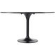 Anatalia 55 X 55 inch Black Dining Table