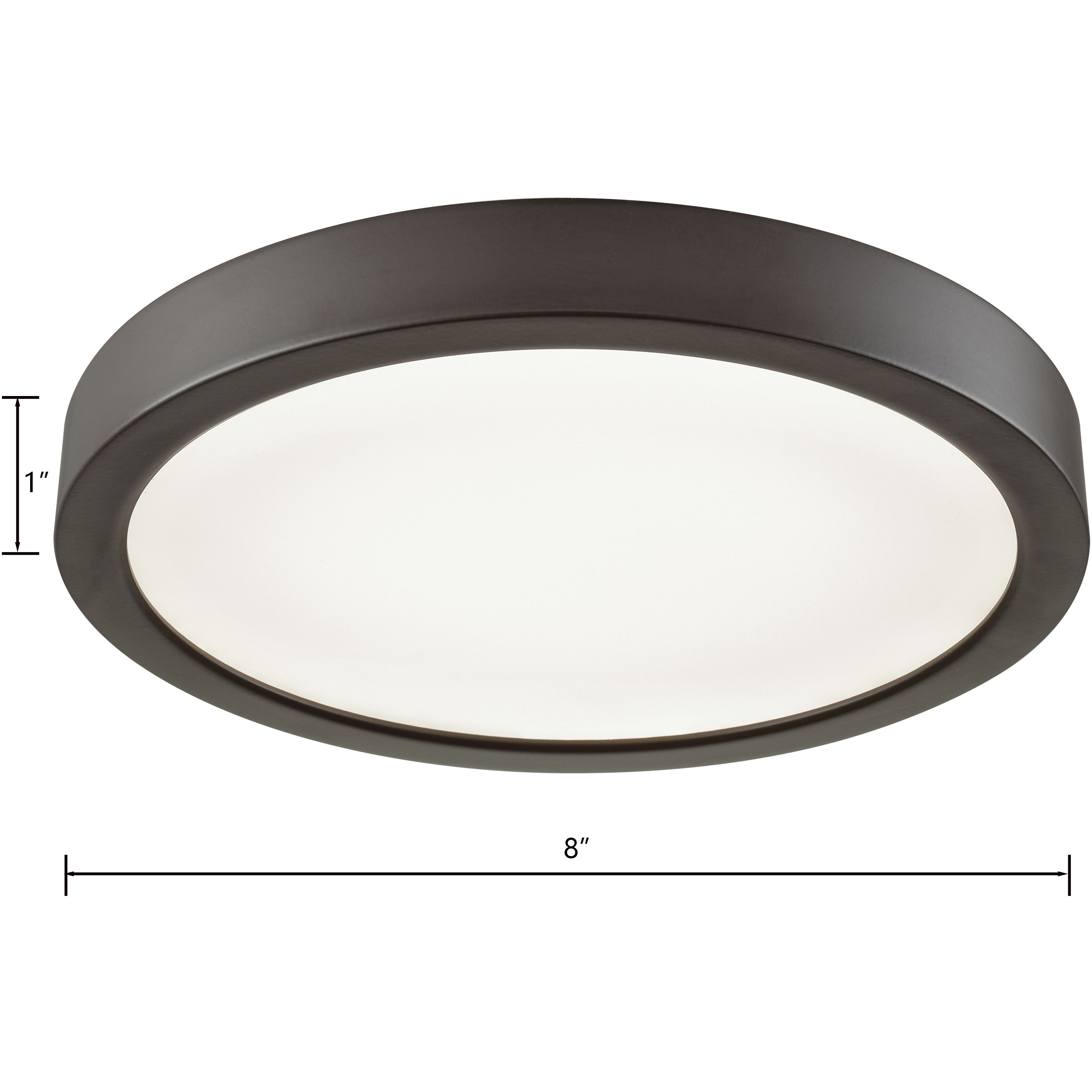 Titan Integrated LED Oil Rubbed Bronze Down Light