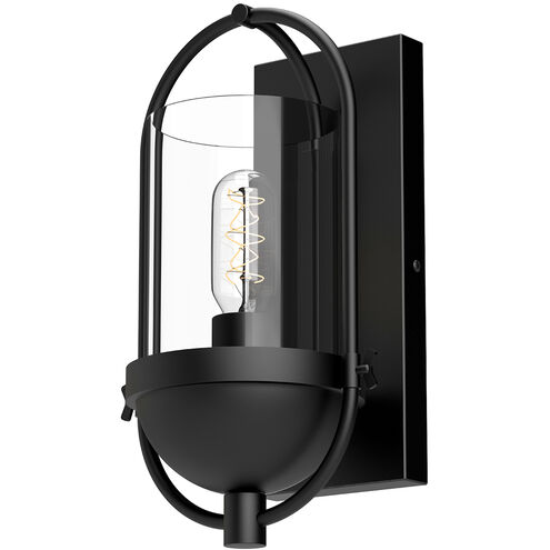 Alora Mood Cyrus 1 Light 7.5 inch Matte Black Bath Vanity Light Wall Light