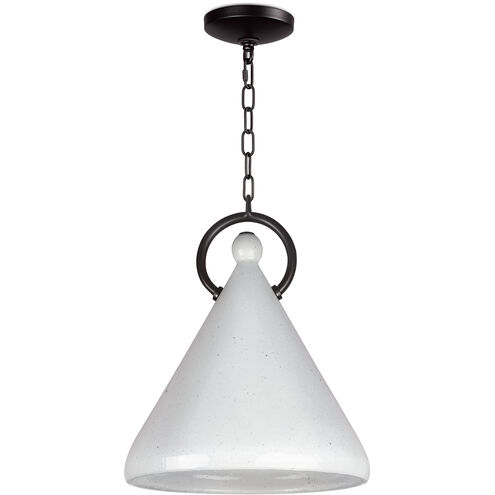 Talbot 1 Light 11.5 inch White Pendant Ceiling Light