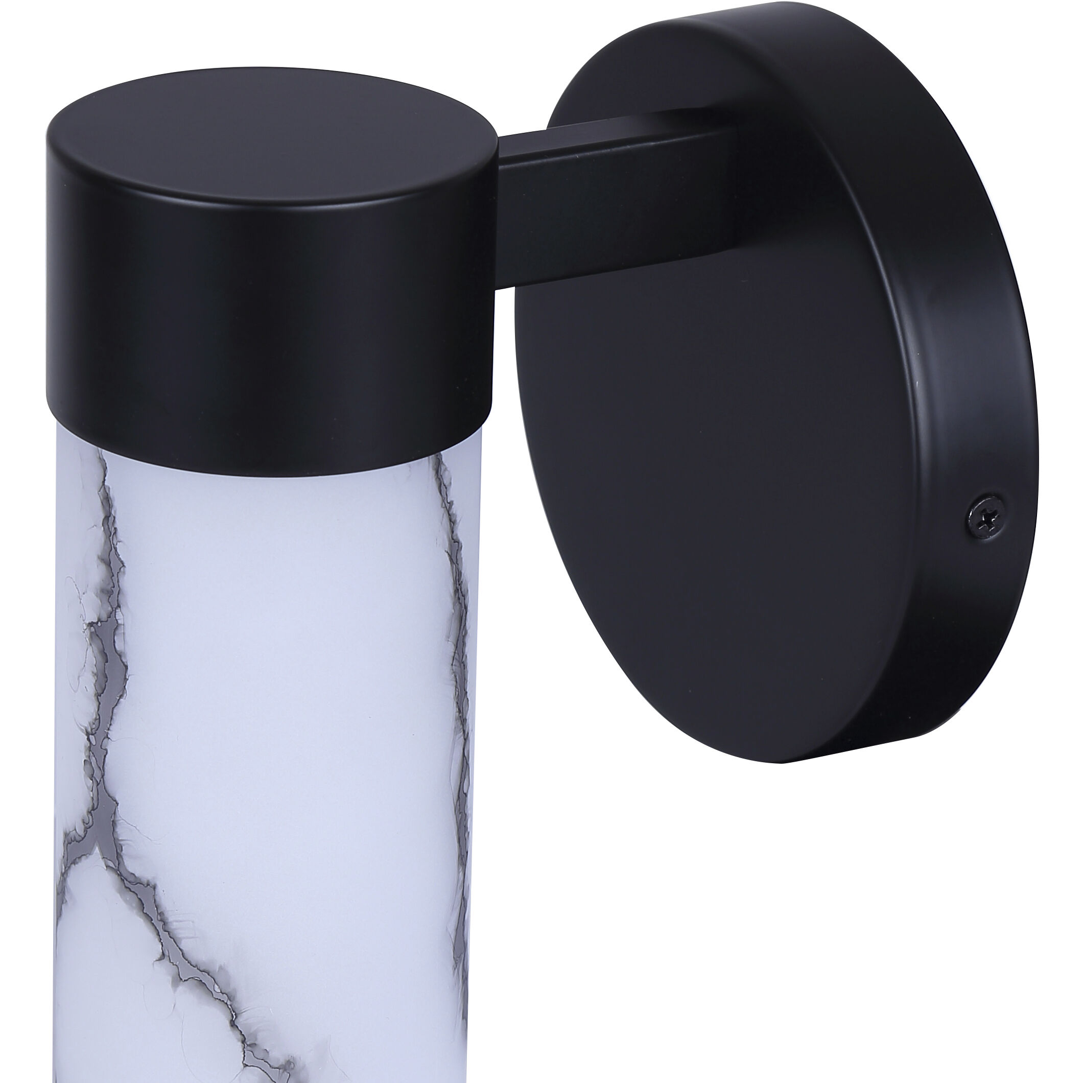 Kristella 1 Light 6 inch Black Vanity Light Wall Light