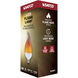 Lumos LED Candelabra 1400K LED Flame Bulb