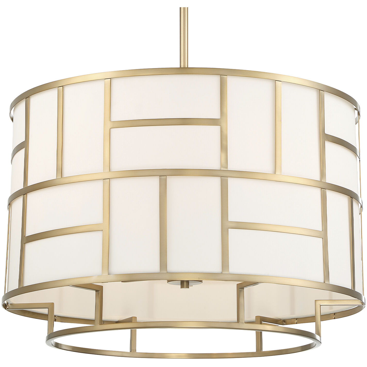 Danielson 6 Light 24.75 inch Vibrant Gold Chandelier Ceiling Light