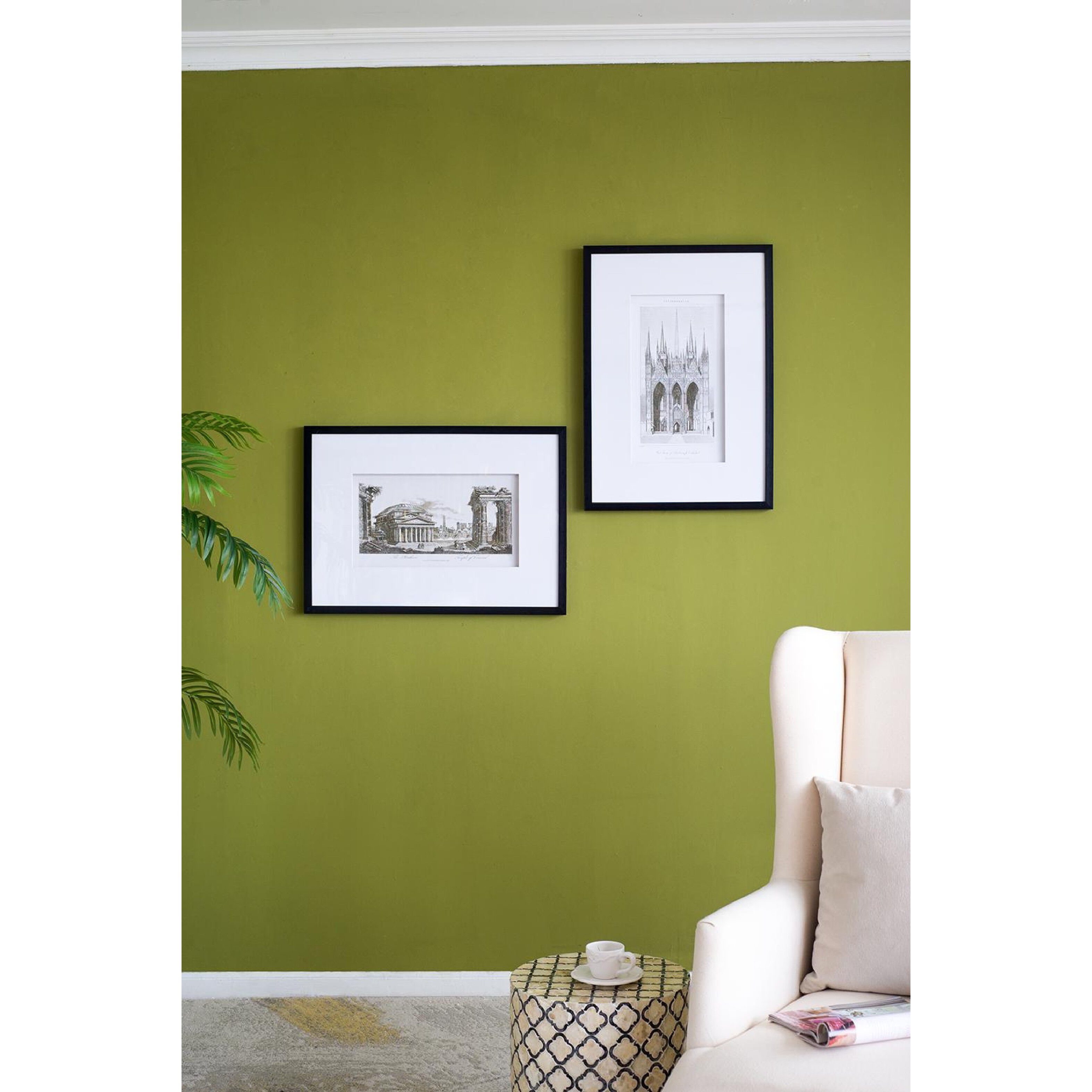 Smithsonian Black and Beige and Black Wall Art, The Pantheon Temple of Concord