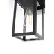 Venango 1 Light 12.5 inch Black Outdoor Wall Sconce