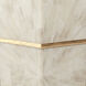 Spectacle 31 inch 150.00 watt Horn Lacquer w/ Gold Leaf Accents Table Lamp Portable Light