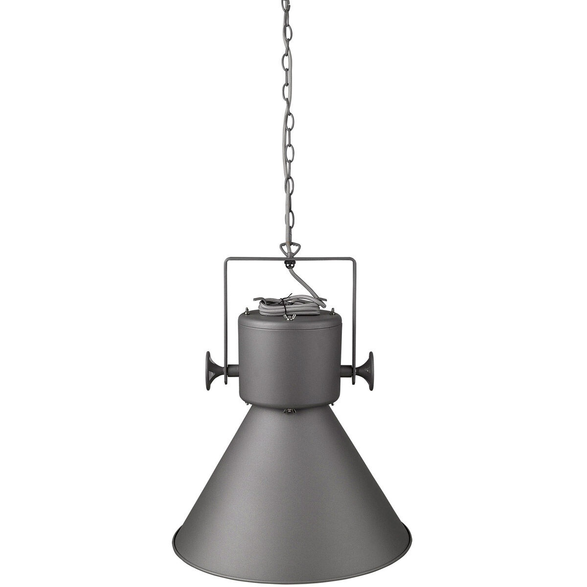 Crew 1 Light 18 inch Gray Pendant Ceiling Light
