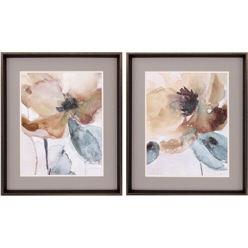 Florals Collection Neutral Framed Art