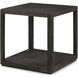 Maxwell 24 X 24 inch Obsidian Side Table, Wooden
