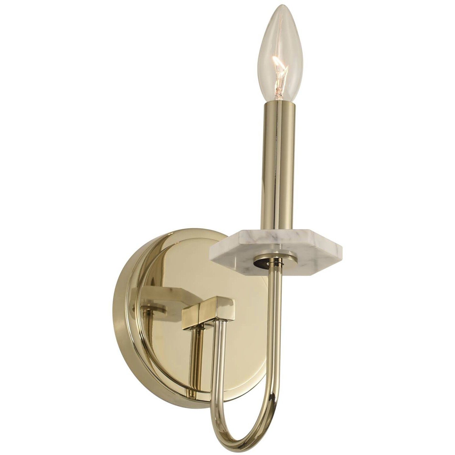 Champagne gold wall sconce online