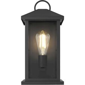 Neil 1 Light 15 inch Black Outdoor Wall Sconce
