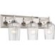 Yep Brilia 3 Light 24 inch Polished Nickel Vanity Light Wall Light