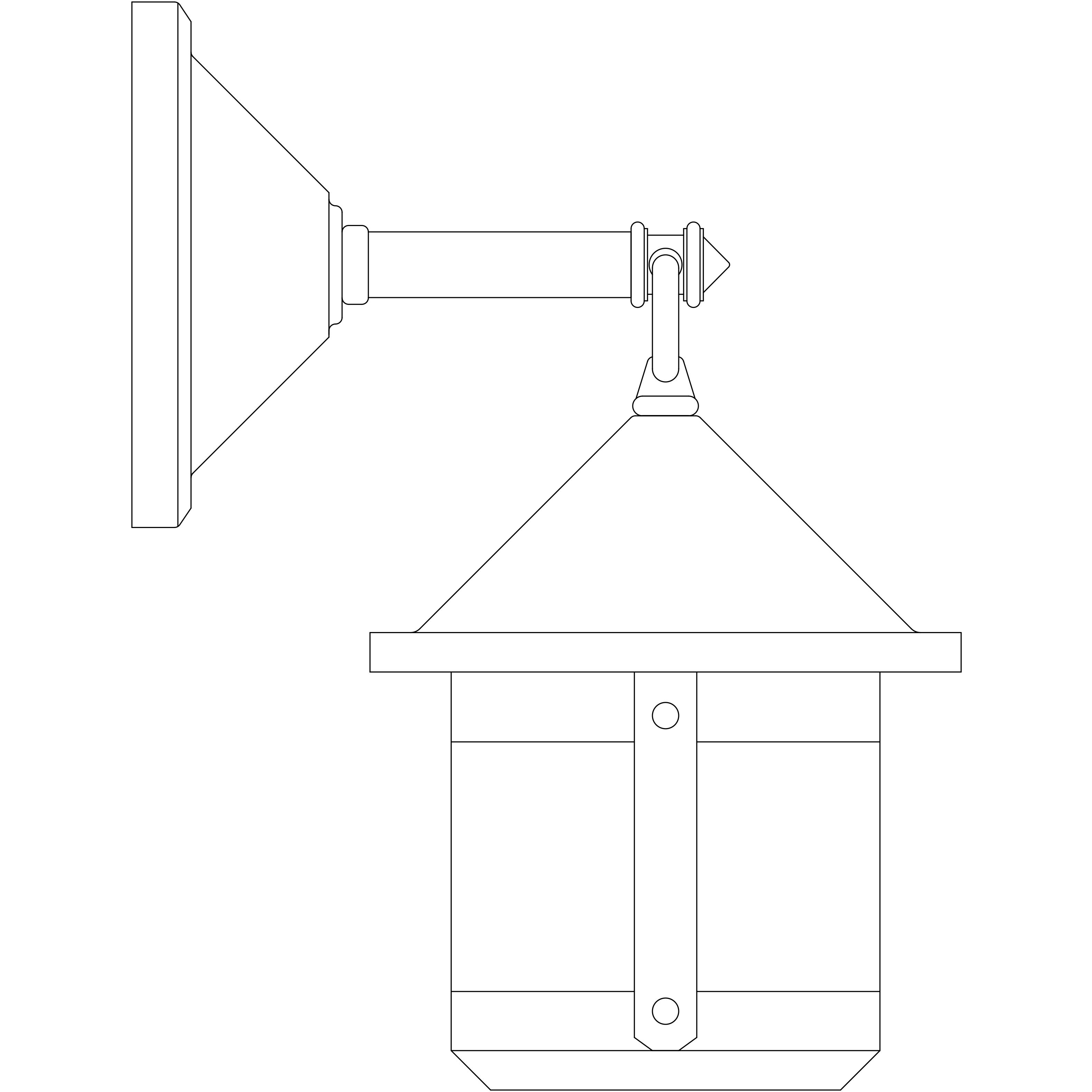 Berkeley 1 Light 10.38 inch Raw Copper Outdoor Wall Mount in Gold White Iridescent