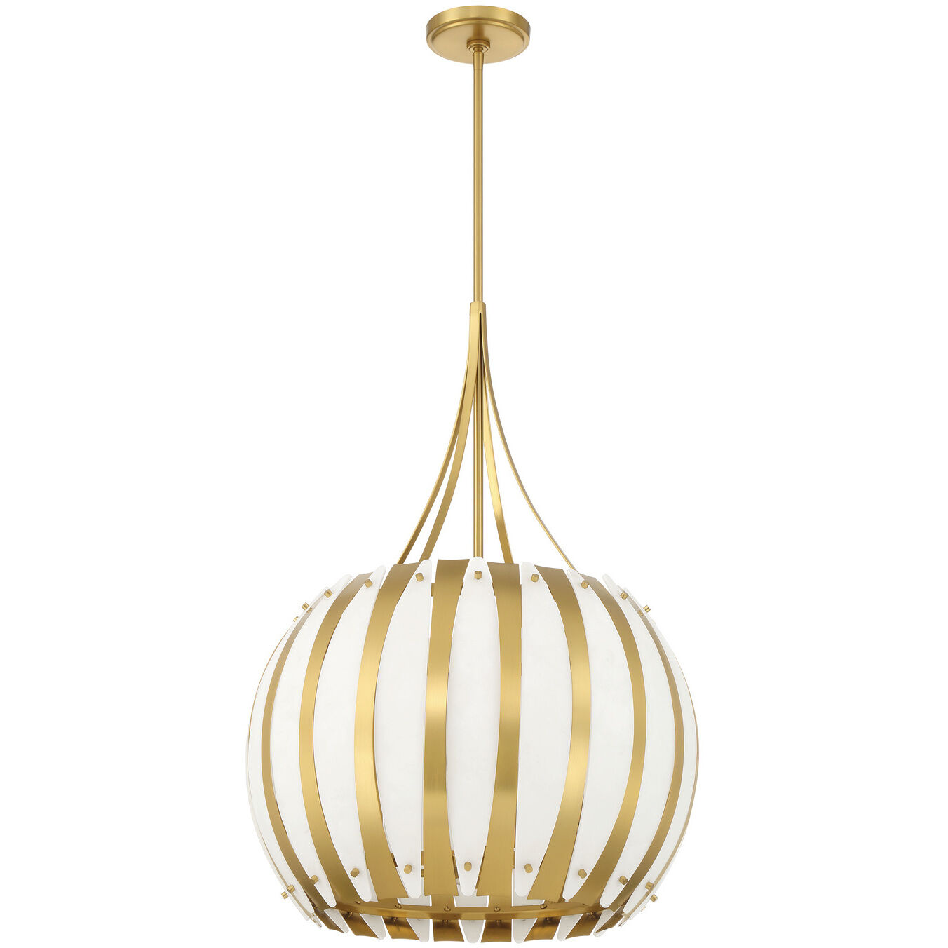 Daria 5 Light 20.5 inch Luxe Gold Chandelier Ceiling Light