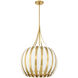 Daria 5 Light 20.5 inch Luxe Gold Chandelier Ceiling Light