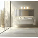 Nextra 3 Light 24 inch Brushed Nickel Bath Vanity Wall Light