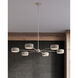 Monreale LED 54 inch White Chandelier Ceiling Light