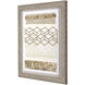 Dynamic Brown and Beige and Neutral and White Framed Art
