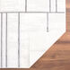 Timeless Luxe 36 X 24 inch Black/White Rug in 2 x 3