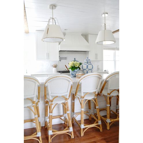 Fulton 3 Light 20 inch Polished Nickel Chandelier Ceiling Light