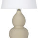 June 28.75 inch 150.00 watt Ivory Table Lamp Portable Light