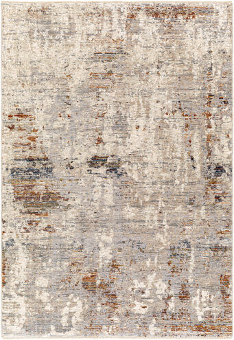 Arya 96 X 39 inch Light Gray Rug, Runner