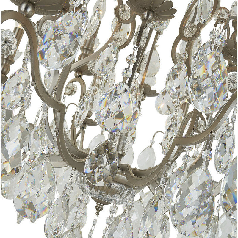Canada 13 Light 32 inch Pewter Chandelier Ceiling Light