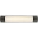 Facet LED 4.5 inch Black Oxide Bath Light Wall Light