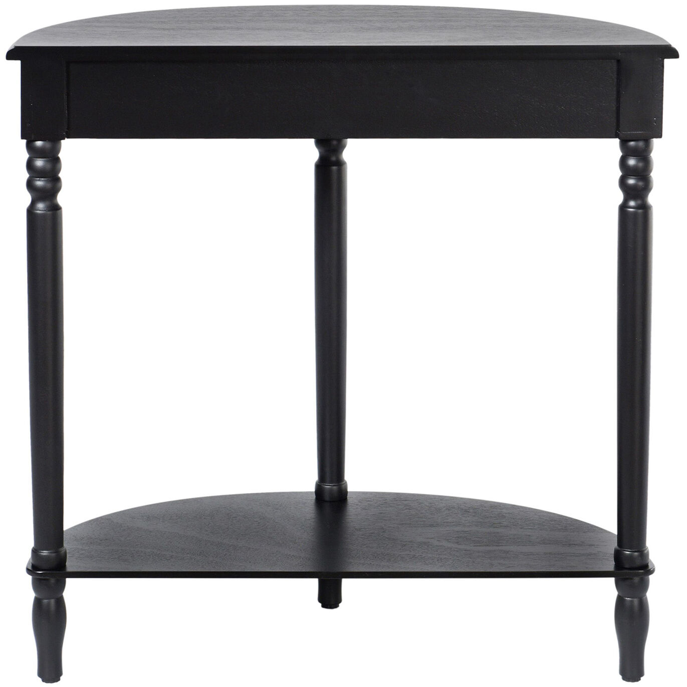 Asher 28.25 X 11.8 inch Black Console Table