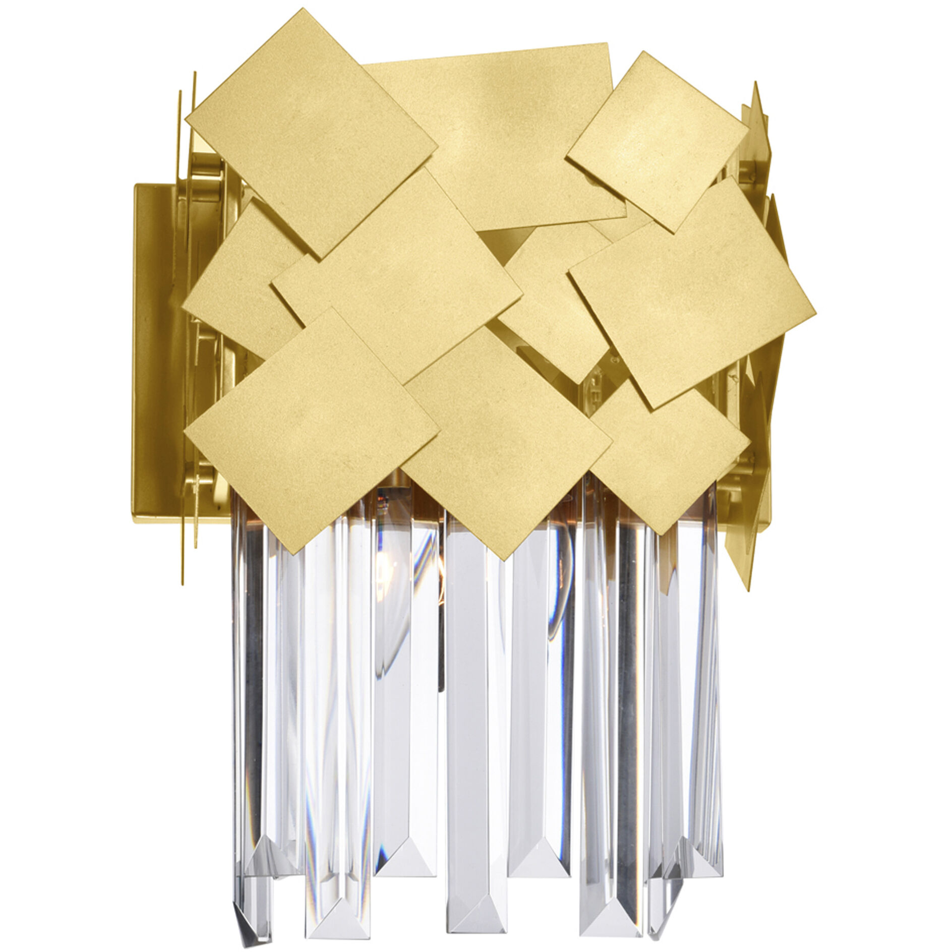 Panache 1 Light 10 inch Medallion Gold Wall Light