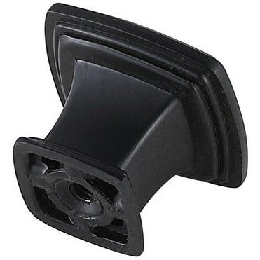 Marcel Matte Black Hardware Cabinet Knob, Set of 10
