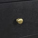 Arthur 23.5 X 17.75 inch Black End/Side Table