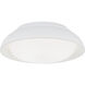 MinLav LED 15 inch Sand White Flush Mount Ceiling Light